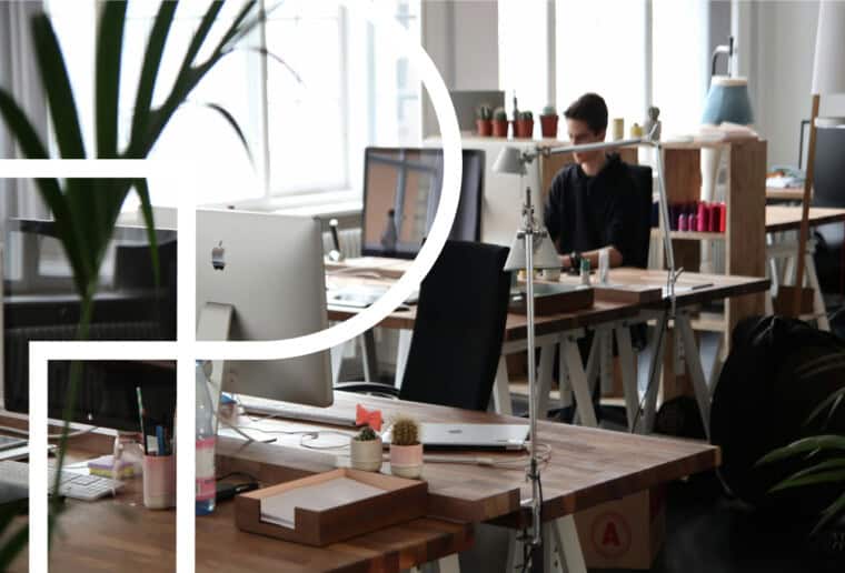 Moderne coworkingspaces voor creatieve teams en freelancers.